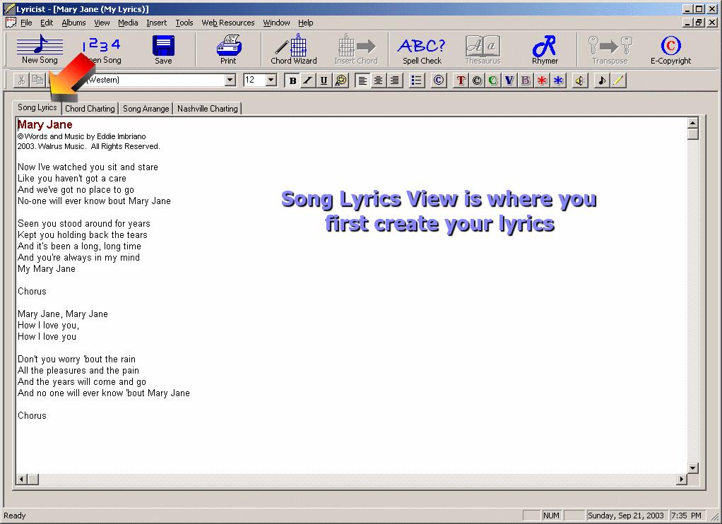 karaoke song lyrics editor software