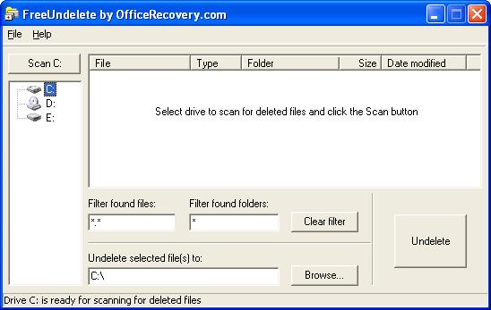 free file undelete software