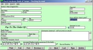 personal check printing software