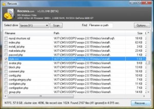 recuva piriform restore deleted files